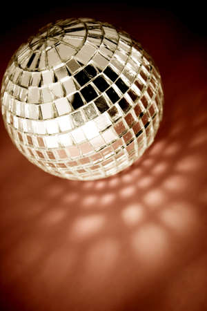  retro disco ballの写真素材