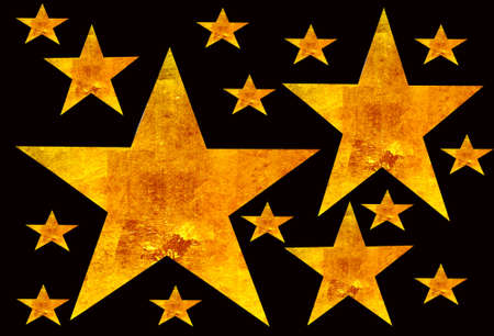 gold star backgroundの写真素材
