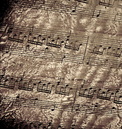 abstract sheet musicの写真素材