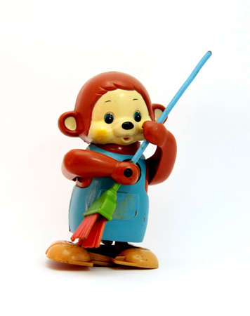old monkey toyの写真素材