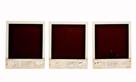 retro photo frameの写真素材