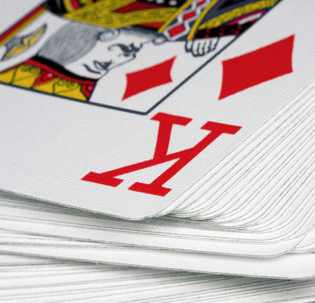 king playing cardsのeditorial素材