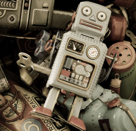 retro toysの写真素材