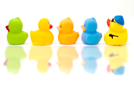 rubber duck,s の写真素材