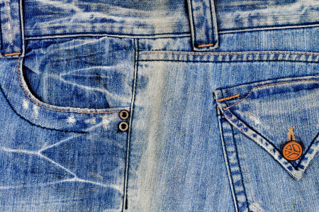 old jean pocket
