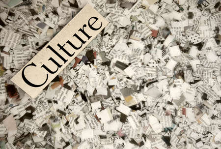 news paper confetti conceptの写真素材