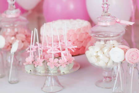 Dessert table for a party, sweet treat and dessert.の写真素材