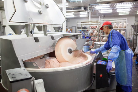The meat in the Grinder. The meat industry.