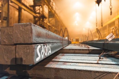Warehouse metal blank. Electroplating plant for the metal
