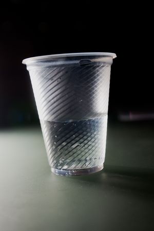 plastic cupの写真素材