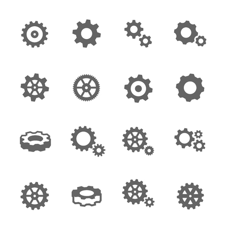 Gear Iconsのイラスト素材
