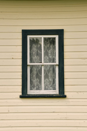 Wooden framed window