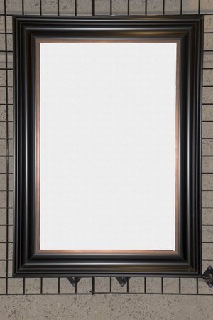 Wooden picture frameの写真素材