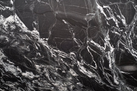 Black marble texture background. High resolution photo. Full depth of field.の写真素材