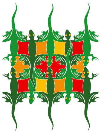 Lizardsのイラスト素材