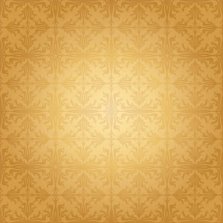 Seamless damask wallpaper (pattern)のイラスト素材