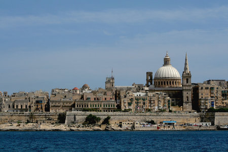 Skyline of Valletta, Malta
