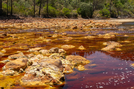 Rio Tinto in Huelva, Andalusia, southern Spain