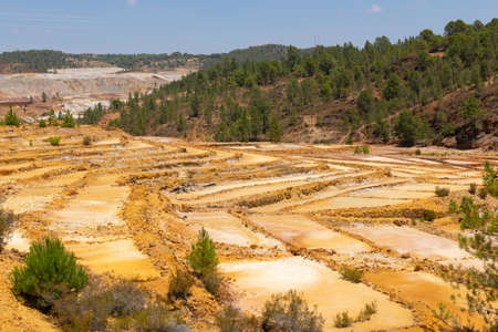 Rio Tinto in Huelva, Andalusia, southern Spainの写真素材