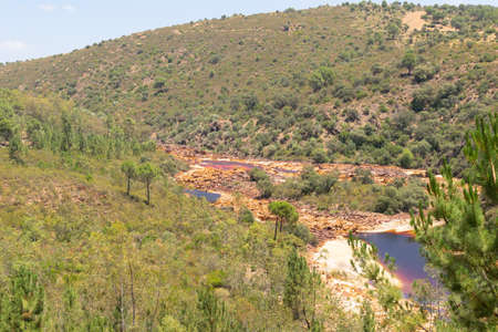 Rio Tinto in Huelva, Andalusia, southern Spainの写真素材
