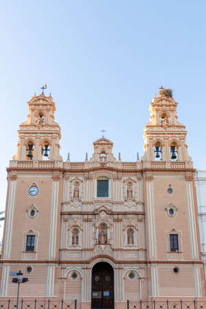 Landscape of the Donana National Park in Spain. Coastal area in southern Spain. Huelva, Andalusia, Spain.の写真素材