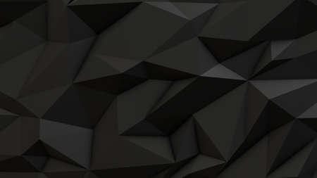 Gray abstract low poly triangle backgroundの写真素材
