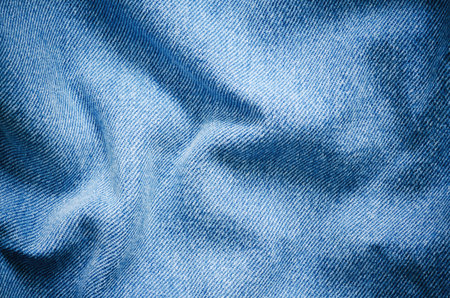 Denim fabric closeup textureの写真素材