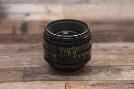 helios lens camera lensの写真素材