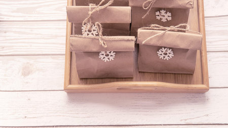 Christmas advent calendar 2022 the concept of Christmas