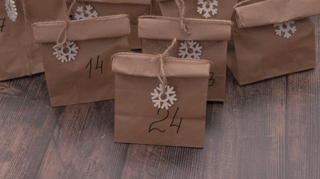 Christmas advent calendar 2022 the concept of Christmasの写真素材