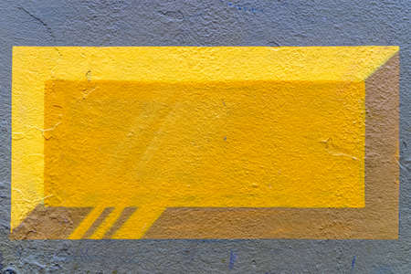 3d yellow brick graffiti - high quality texture / backgroundの写真素材
