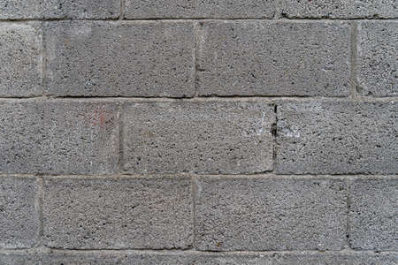 Grey brick wall - high quality texture / backgroundの写真素材
