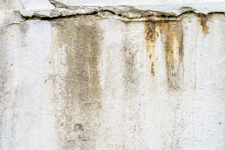 Old and grunge cement, concrete or plaster wall with patterns and cracks. High quality texture and...