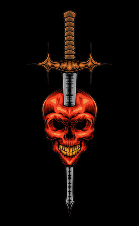 Monster Mecha Samurai Illustration Collection, this is an ideal vector illustration for mascots and tattoos or T-shirt graphicsのイラスト素材