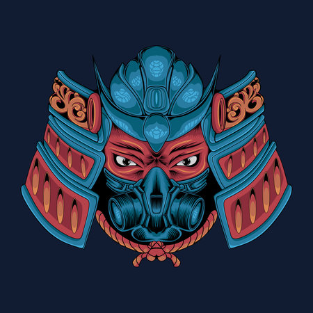 two shooter game cartoon illustrations, this is an ideal vector illustration for mascots and tattoos or T-shirt graphicsのイラスト素材