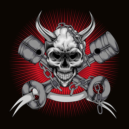 two shooter game cartoon illustrations, this is an ideal vector illustration for mascots and tattoos or T-shirt graphicsのイラスト素材