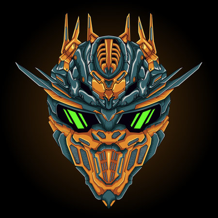Red chinese dragon illustration, this is an ideal vector illustration for mascots and tattoos or T-shirt graphicsのイラスト素材
