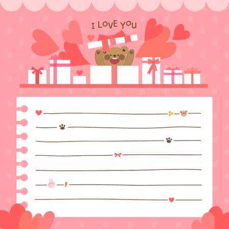 Note Frameのイラスト素材