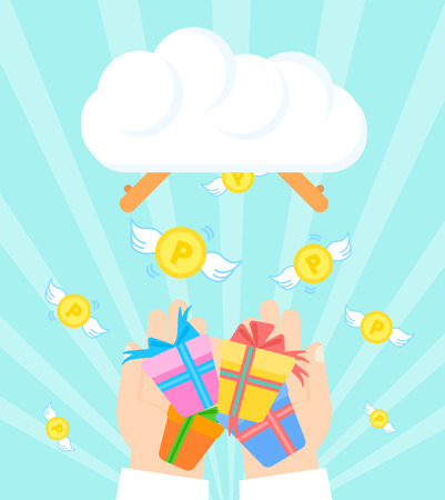 The pour pointevents templetのイラスト素材