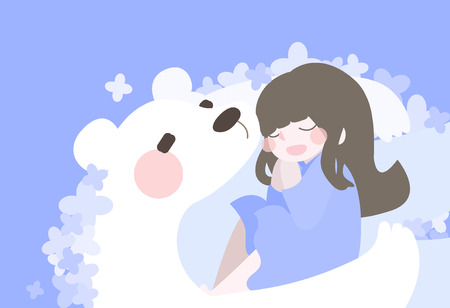 illustrationWarm imageのイラスト素材
