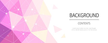 Geometric Background illustrationのイラスト素材