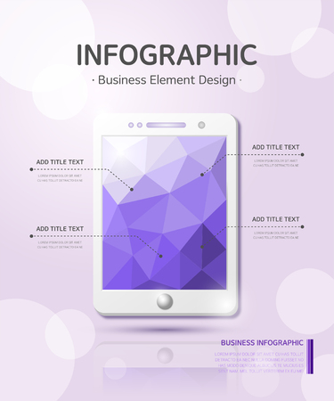business infographicのイラスト素材