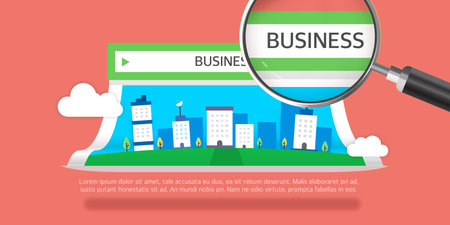 business illustrationのイラスト素材