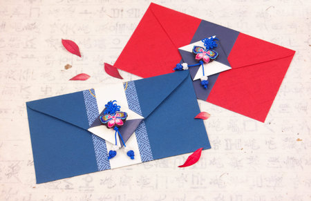traditional paper and new year ornament