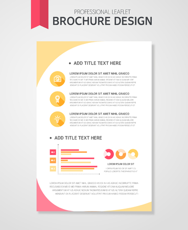 Business Brochure Illustrationのイラスト素材