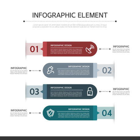 Infographic illustrationのイラスト素材