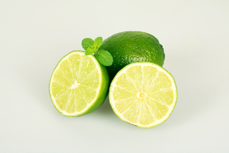 Fresh ripe limeの写真素材