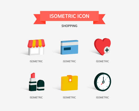 contest exhibit Isometric iconのイラスト素材