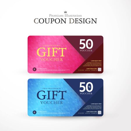 Coupon illustrationのイラスト素材