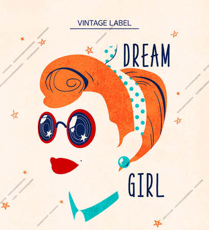 Icon vintage labelのイラスト素材